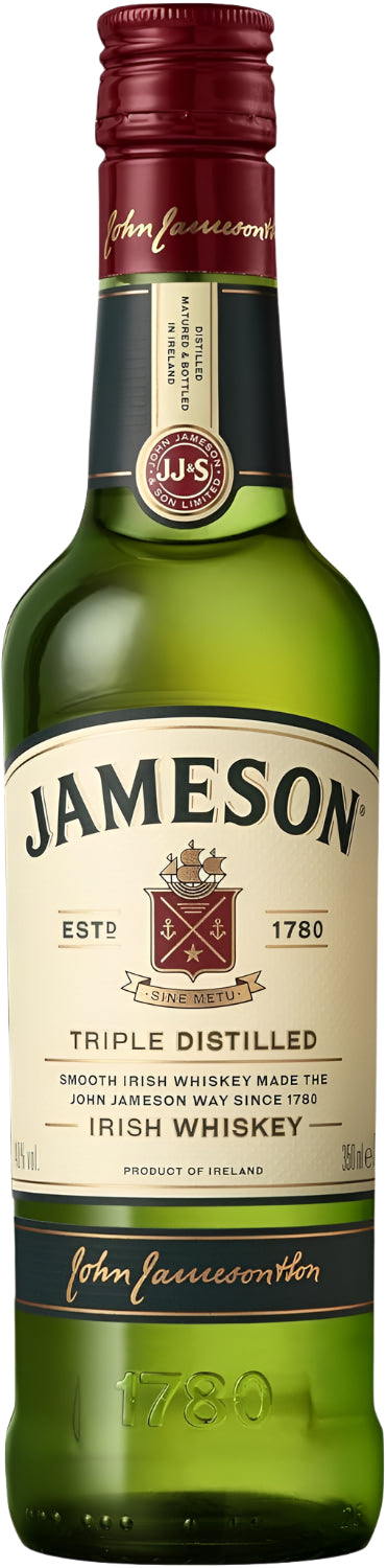 Jameson Irish Whiskey Original Blended and Triple Distilled 35cl