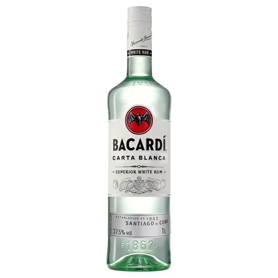 Bacardi Carta Blanca White Rum 1L