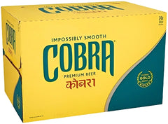 Cobra Premium Lager Beer 24x330ml