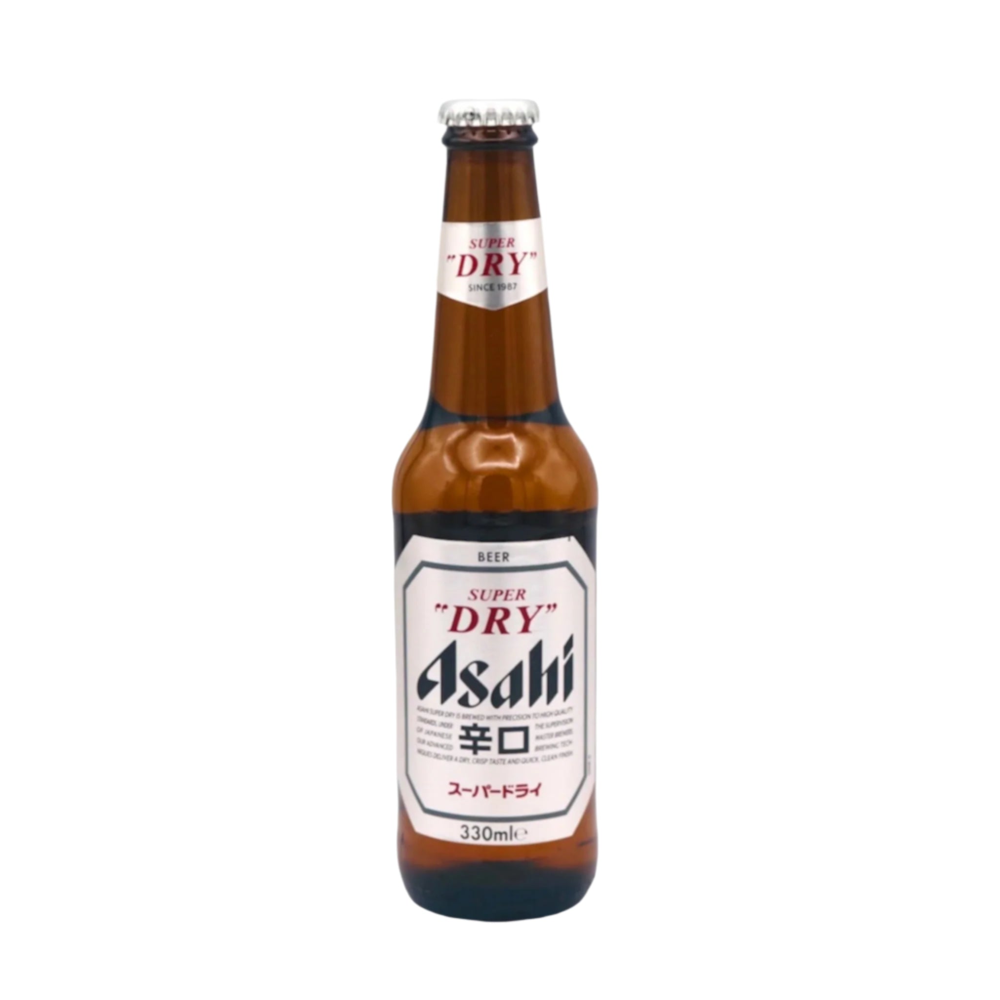 Asahi Super Dry Beer Bottles Multipack 4 x 330 ml