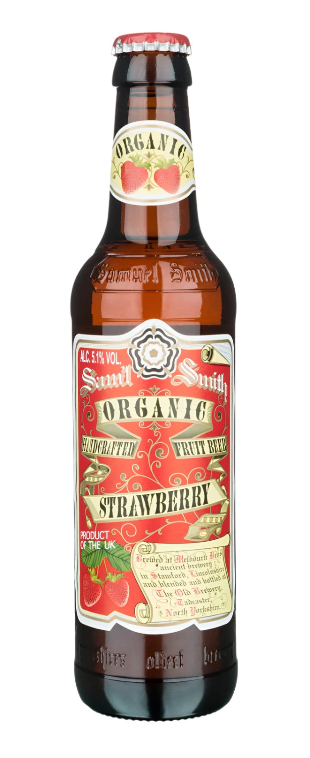 Samuel Smiths Organic Strawberry Fruit Beer 355ml