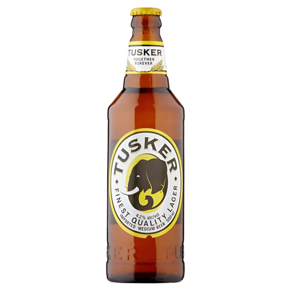 Tusker Premium Lager Beer 12x500ml