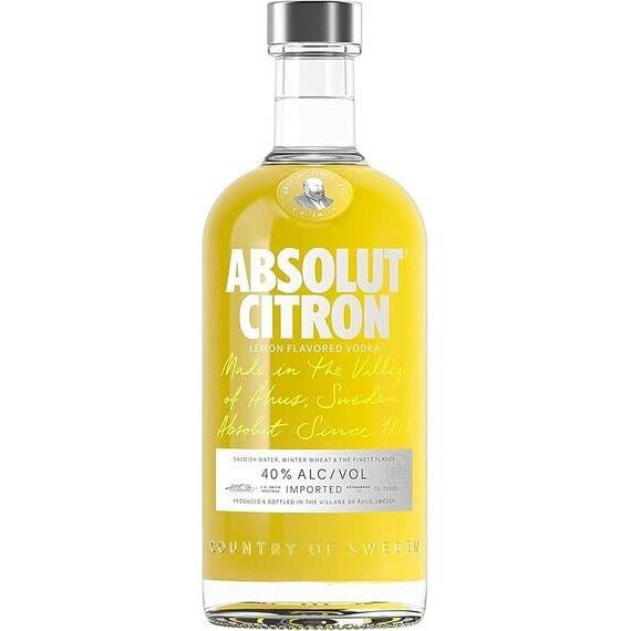 ABSOLUT CITRON LEMON VODKA 70CL