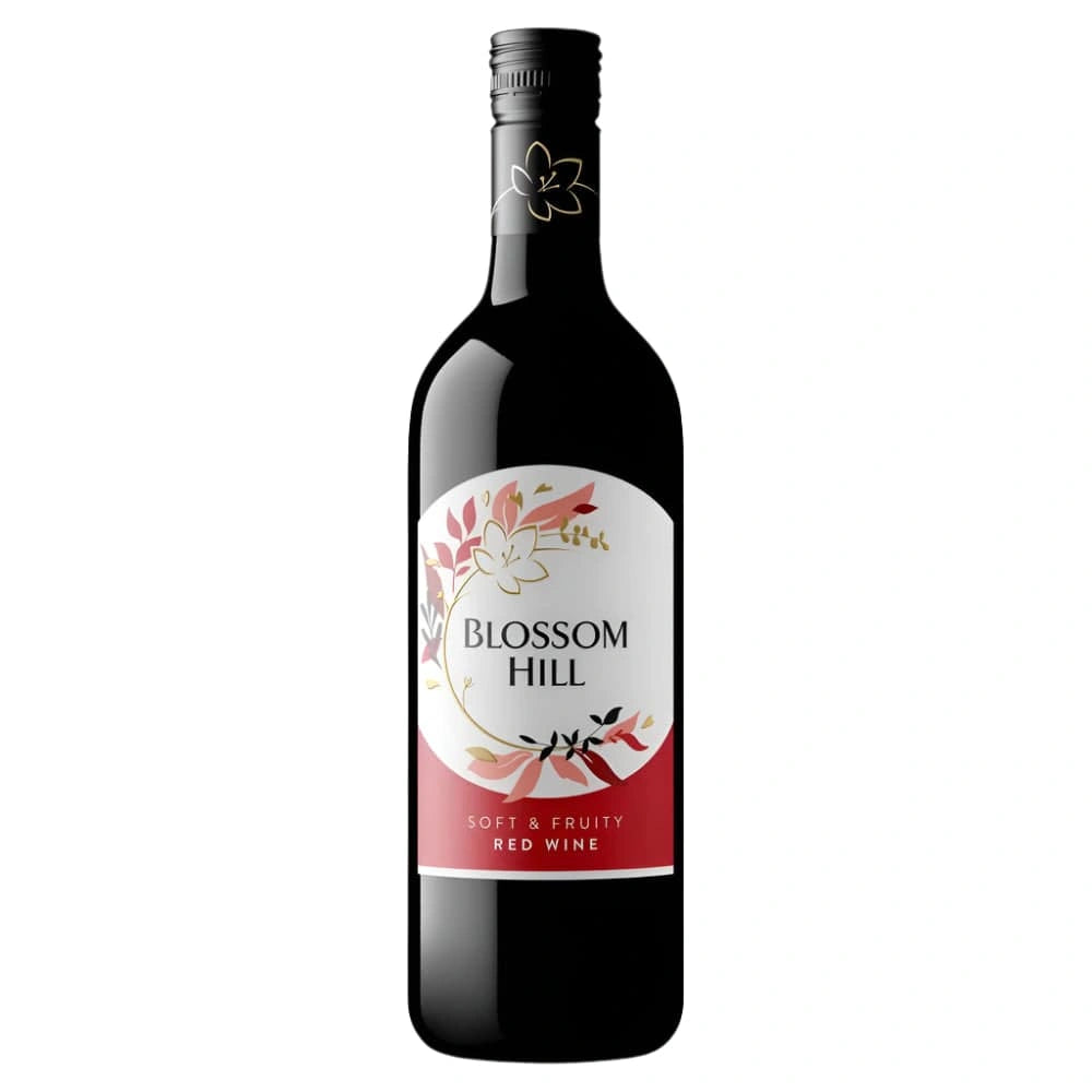 BLOSSOM HILL SOFT & FRUITY RED WINE 750ML