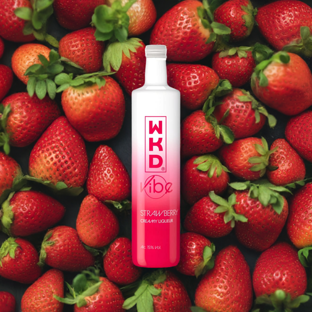 WKD VIBE STRAWBERRY CREAMY LIQUEUR 500ML