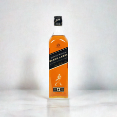 JOHNNIE WALKER BLACK LABEL 12 YEAR WHISKEY 70CL